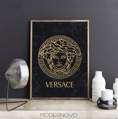 versace old poster|Versace wall art.